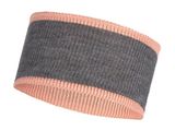 Buff Cross Knit Headband solid pale pink
