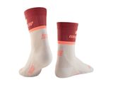 CEP Run Compression Mid Cut Socks 4.0 W red/off white
