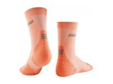 CEP Ultralight Mid Cut Compression Socks W coral/cream