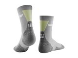 CEP Ultralight Mid Cut Compression Socks M grey/lime