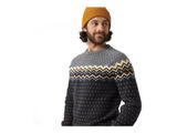 Fjällräven Övik Knit Sweater M dark navy/terracotta brown