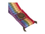 Fjällräven Kanken Rainbow Keyring rainbow pattern