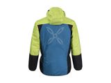 Montura Skisky 2.0 Jacket Kid teal blue/lime green