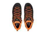 Salewa Wildfire Leather Mens Shoe black/fluo orange