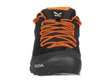 Salewa Wildfire Leather Mens Shoe black/fluo orange