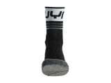 UYN Man Runners One Short Socks black/white