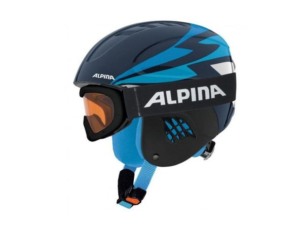 Alpina Carat Helmet dark blue/blue