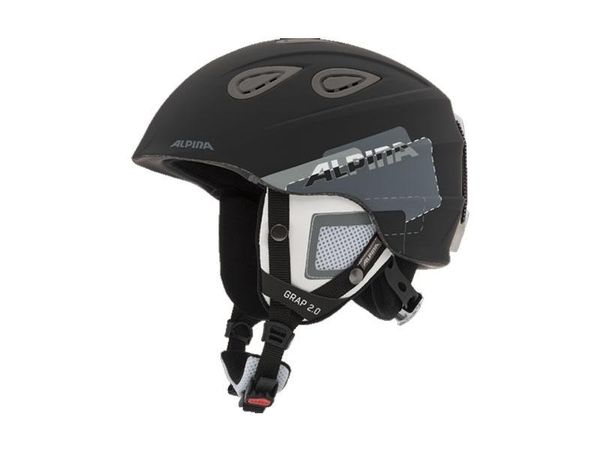 Alpina Grap 2.0 Helmet black/grey/matt