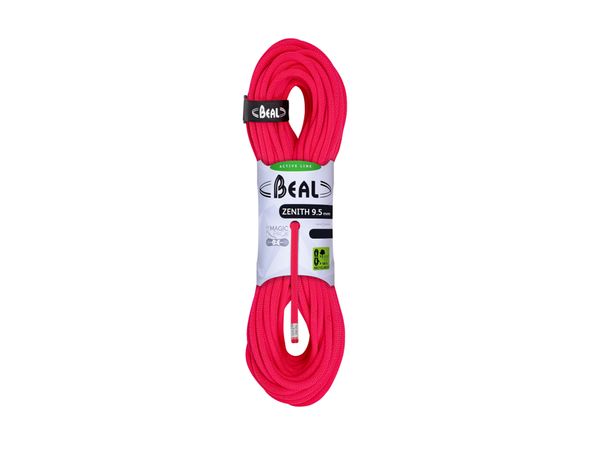 Beal Zenith 9,5 mm/50 m solid pink