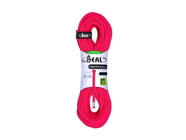 Beal Zenith 9,5 mm/60 m solid pink