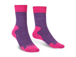 Bridgedale Explorer HW Merino Comfort Boot Socks W purple marl