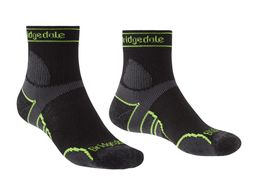 Bridgedale Trail Run LW T2 Merino Sport 3/4 Crew Socks black