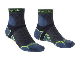 Bridgedale Trail Run LW T2 Merino Sport 3/4 Crew Socks blue
