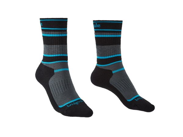Bridgedale MF Hiker Junior grey/black socks