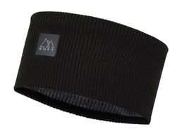 Buff Cross Knit Headband solid black