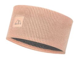Buff Cross Knit Headband solid pale pink