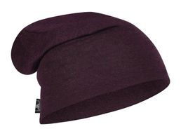 Buff HW Merino Wool Hat solid deep purple