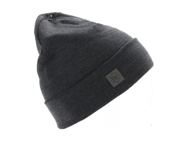 Buff HW Merino Wool Hat solid grey