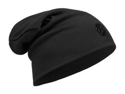 Buff HW Merino Wool Hat solid black