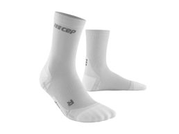 CEP Krátke Ponožky Ultralight carbon/white
