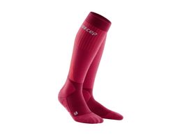 CEP Ski Touring Compression Socks W red
