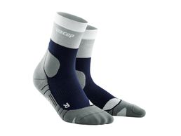CEP Vysoké Outdoorové Ponožky Light Merino marineblue/grey