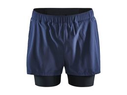 Craft ADV Essence 2in1 Shorts M blue