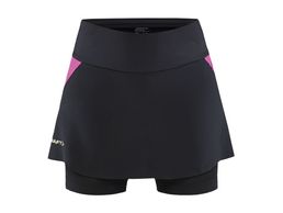 Craft PRO Hypervent 2in1 Skirt black/pink