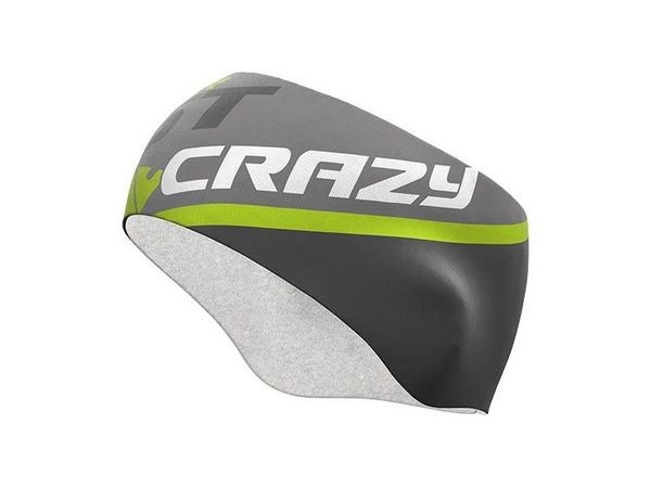 Crazy Idea Fast Cut Band Thermo black/gray/green fluo