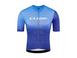Cube Blackline Jersey RACE Short Sleeve blue