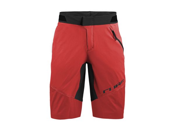 Cube Edge Baggy Shorts red