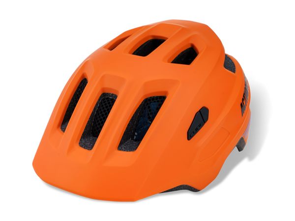 Cube Helmet Linok X Actionteam matt orange'n'blue