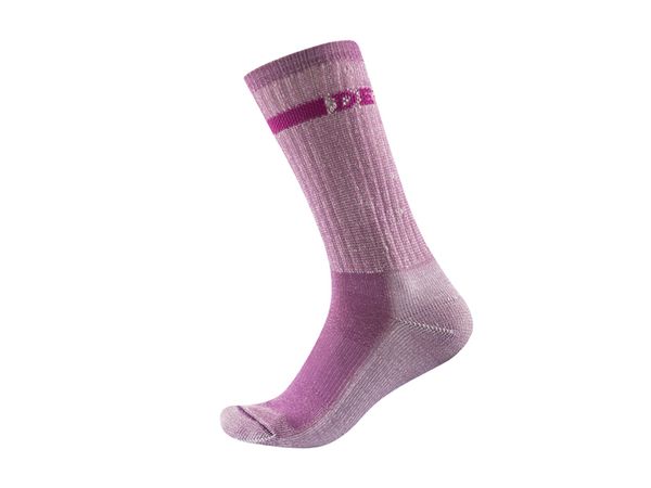 Devold Outdoor Merino Medium Sock Wmn pink melange