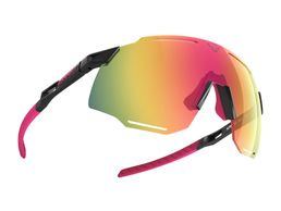 Dynafit Alpine Evo Sunglasses Unisex black out/pink glo cat. 3