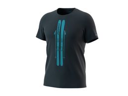 Dynafit Graphic Cotton T-Shirt Men blueberry/skis