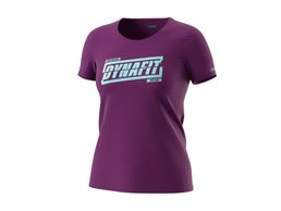 Dynafit Graphic Cotton T-Shirt Women royal purple/tabloid
