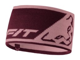 Dynafit Leopard Logo Headband mokarosa