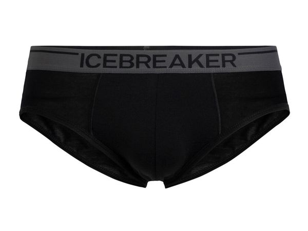 Icebreaker Mens Anatomica Briefs black