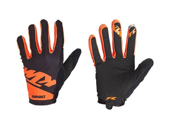 KTM Factory Enduro Gloves Light Long black/orange