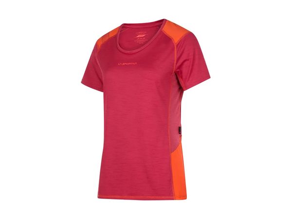La Sportiva Compass T-Shirt W velvet/cherry tomato