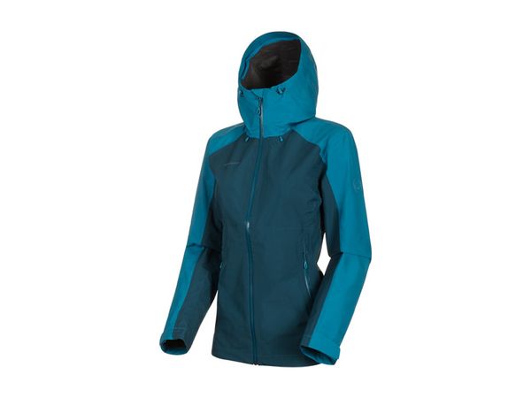 Mammut Convey Tour HS Hooded Wmn Jacket wing teal/sapphire