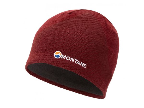 Montane Logo Beanie redwook