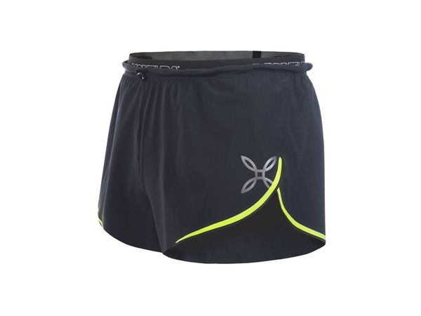 Montura Marathon 2 shorts nero/giallo fluo