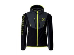 Montura Ski Style Hoody Jacket M black/neon yellow