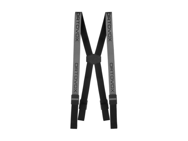 Ortovox Logo Suspenders grey blend