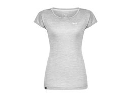 Salewa Puez Melange Dry T-Shirt Women white melange