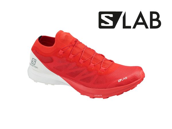 Salomon S/LAB Sense 8 racing red/white/white
