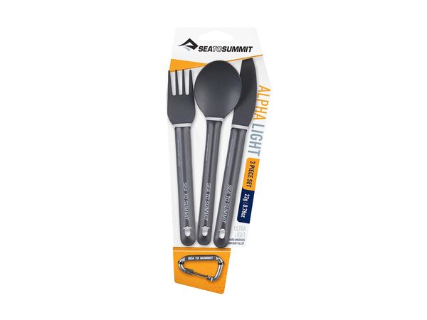 Sea To Summit Alpha Light Spoon Fork And Knife Set