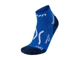 UYN Man Super Fast Running Socks french blue/white