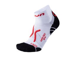 UYN Man Super Fast Running Socks white/red
